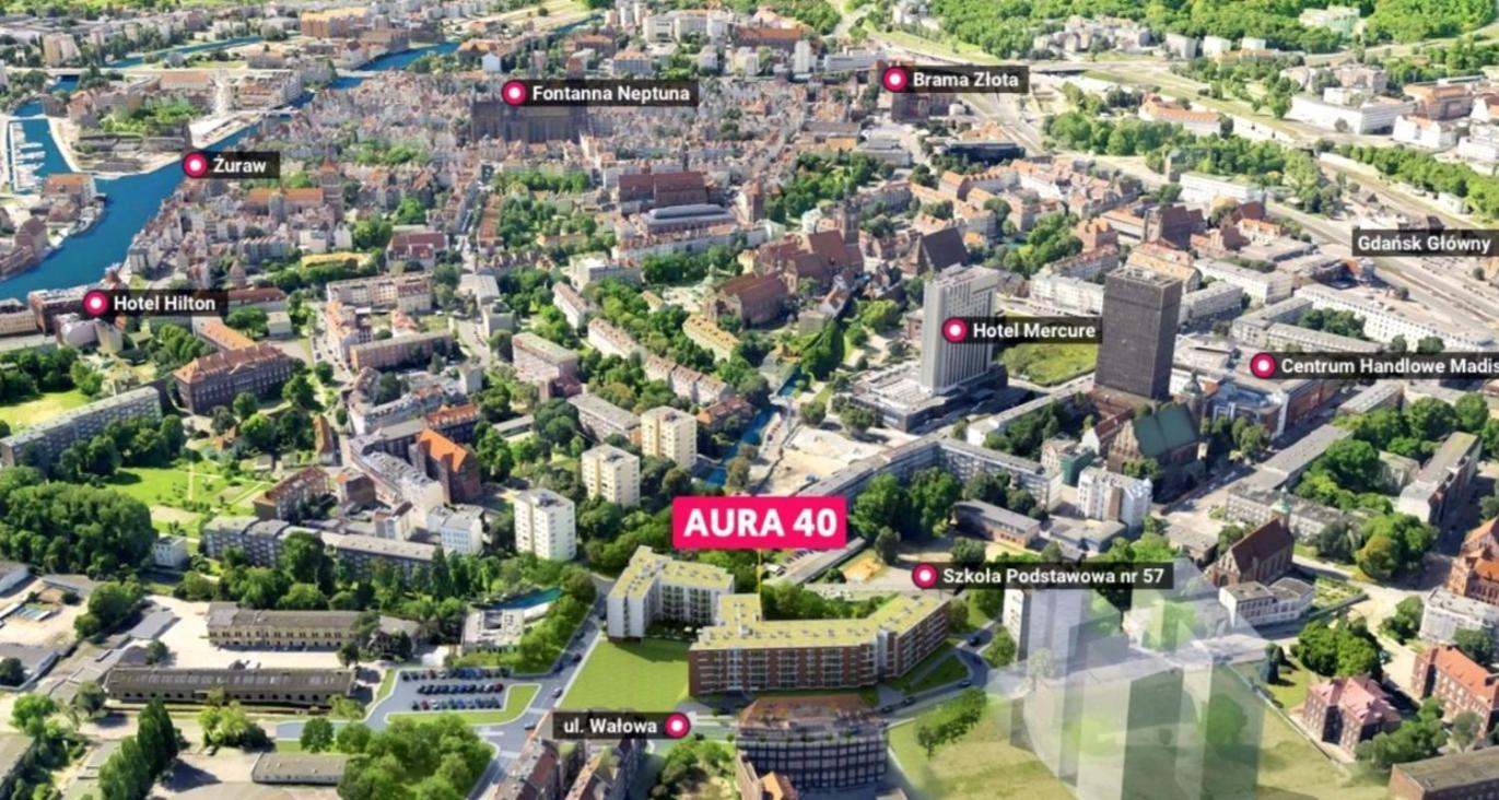 Rent40 Apartamenty Aura Gdansk Old Town Экстерьер фото